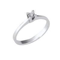 Anello Gazzola Gioielli Donna in Oro bianco Diamante AN-110-72-1-10-F-VS/SI0.05